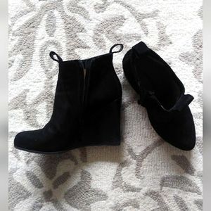 Costume National Italian suede wedges